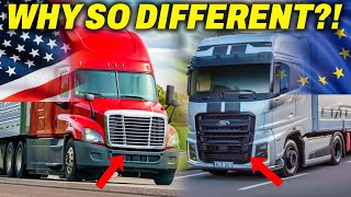 Why American trucks and European Trucks Are So Different?