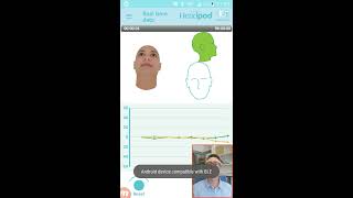 Headpod sensor measurement with Headpod