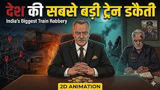 India’s Biggest Train Robbery | 2D ANIMATION  | Her Dark Case
