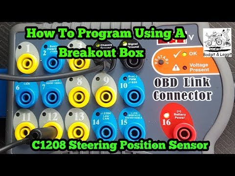 How To Program Models With A Breakout Box Toyota C1208 Steering Sensor Fix Bodgit And Leggit Garage