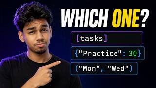 Python Strings, Lists, Tuples, Sets & Dictionaries Explained for Beginners