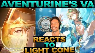 Aventurine's VA Reacts to Aventurine Waveflair's Animated Light Cone Short
