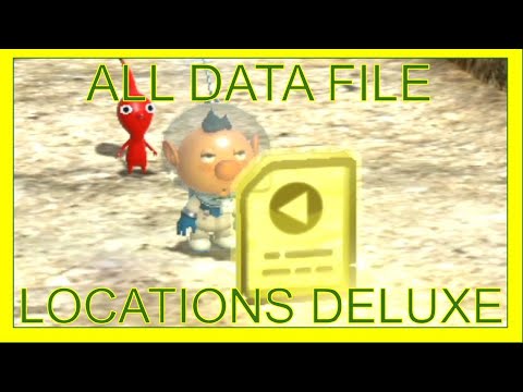 All Data File Locations in Pikmin 3 Deluxe