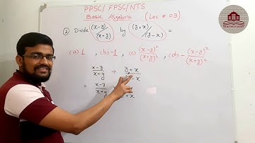 How to Prepare FPSC, PPSC and NTS TEST. Basic Algebra ( Lec # 03)|| MCQs
