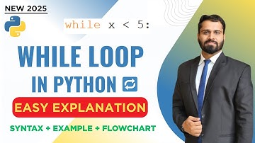 Python While Loop Explained | Syntax, Flowchart & Easy Examples (2025)