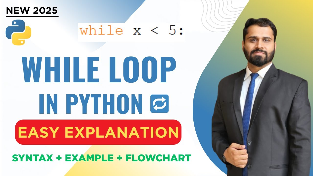 Python While Loop Explained | Syntax, Flowchart & Easy Examples (2025 ...