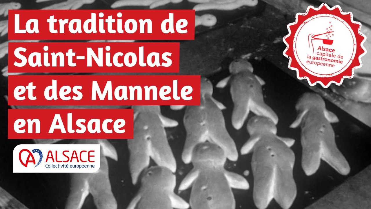 La tradition de Saint-Nicolas et des Mannele en Alsace avec ...