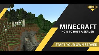 How to Host a Minecraft Server! #Nitrado Guide