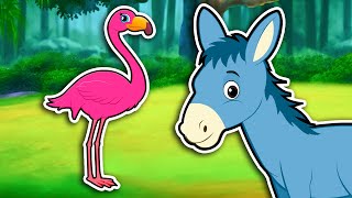 animals with silly sounds learn animal sounds kids learning videos