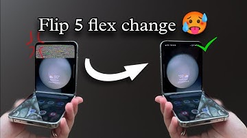 Samsung galaxy Z flip 5 flex change ( Display problem solve) #samsung #flip5
