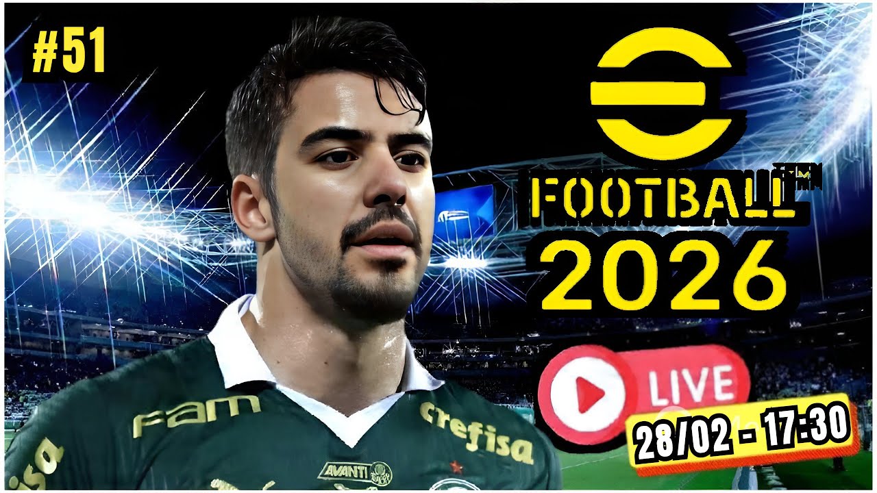 🔴 LIVE 🔴 eFootball 2026 LIVE buscando topo do mundo ep.51 #scorpiontube #live #efootball