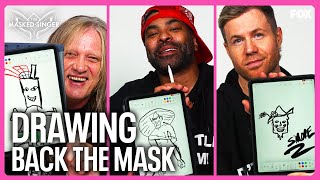 Drawing Back The Mask ft. Anteater, Husky, Candelabra & More | Season 10 | The Masked Singer