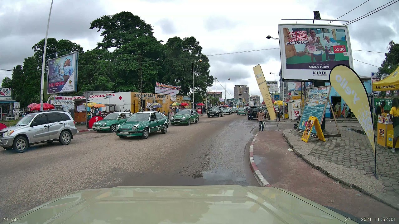 Brazzaville | Les petites rues de Moungali | 4K