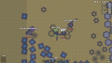 Moomoo io   The AS   Army raided Silicon 1 with stick   AS 1v1 Highlights ⚔️