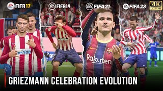Griezmann Celebration Evolution In FIFA | 17 - 23 | 4K 60FPS