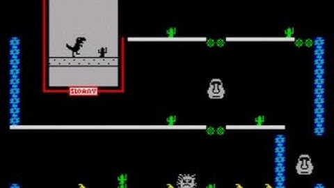 Janky Joe en Retro Hell - Versión ZX Spectrum, de Sloanysoft