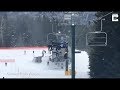 Dad Catches Son Falling From Ski Lift-REACTION