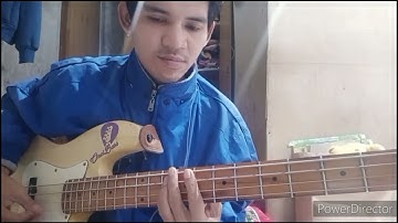 Tanda merah Versi Evie Tamala Bass cover @Onelbass