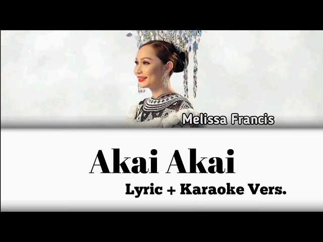 Akai Akai - Melissa Francis (Karaoke 🎤 & Lyric) class=