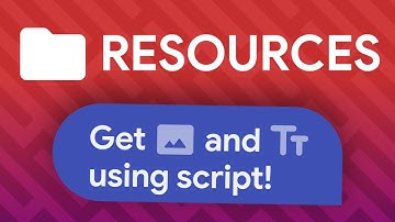 USING RESOURCES to get ASSETS in code! [2]