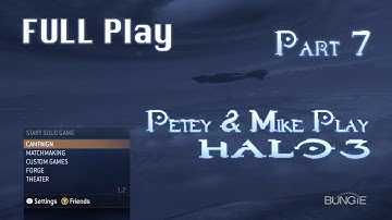 FULL Play! Halo 3: Legendary - Part 7 [THE ARK - 2]