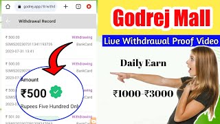 Godrej mall withdrawal payment proof🔴🟢 🟣 screenshot 5