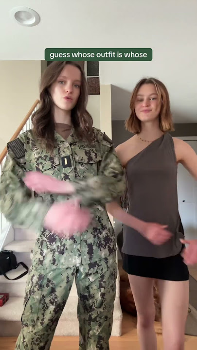 Guess whose outfit is whose🤔🤔 #outfitswap #sisters #clothesswap #outfits #sister #challenge
