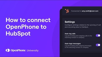 How to connect OpenPhone to HubSpot