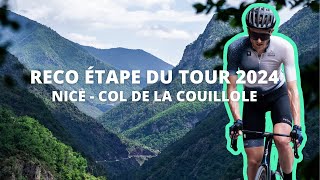 RECONNAISSANCE PARCOURS L'ÉTAPE DU TOUR 2024 : Nice - Col de la Couillole | PEDALEUR.FR