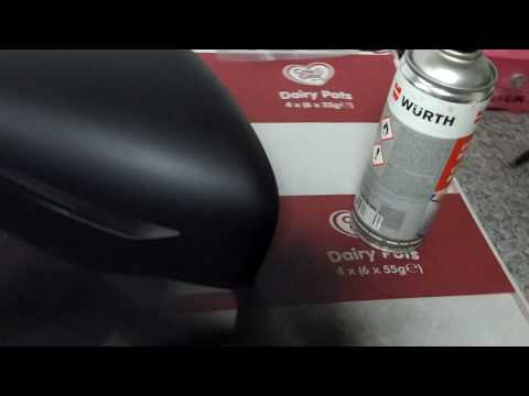 How to de-chrome plastic chrome parts - NP300 chrome wing mirrors