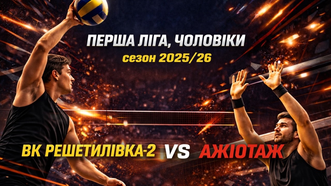 ВК “Решетилівка”-2 vs АЖІОТАЖ | 07.03.2026 | Перша Ліга 2025/26 | Чоловіки