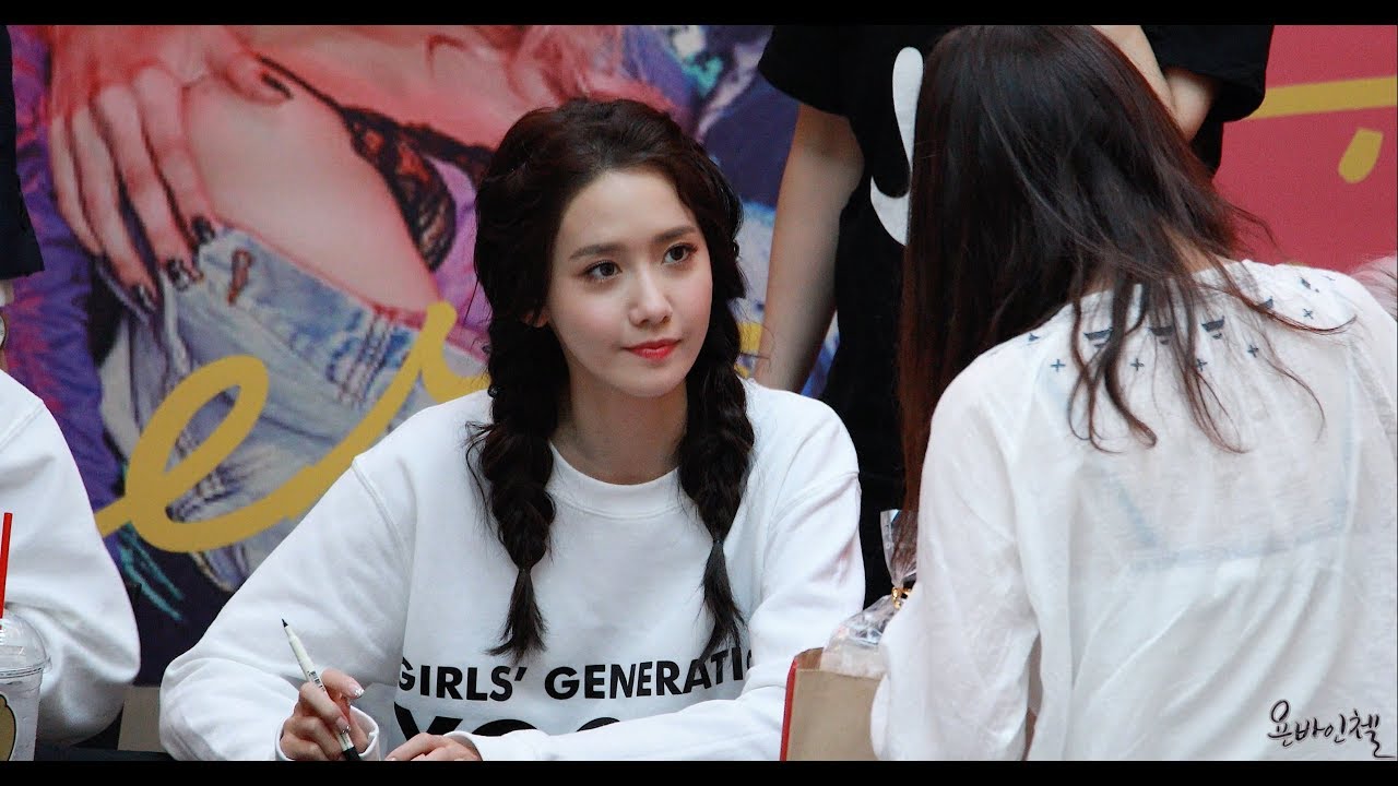 170813 소녀시대(SNSD) 여의도 IFC몰 팬사인회 오프닝 인사 및 윤아 직캠(Fancam) by 욘바인첼