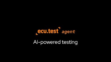 AI-powered testing with ecu.test agent