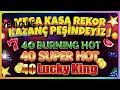 EGT SLOT OYUNLARI | 40 BURNING HOT MOR YAĞMURUNDA KASAYI KAZANDIM   | #egtslot