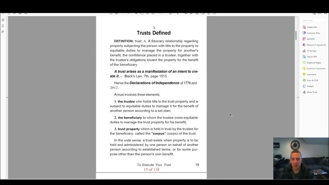 Be The One To Execute Your Trust, STRAWMAN Gnosis, Sovereignty, Trust