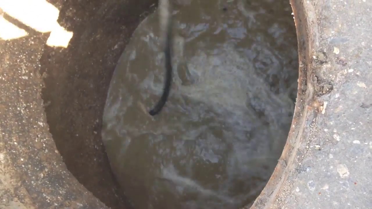 Гидродинамическая прочистка наружной канализации Hydro Chist - YouTube