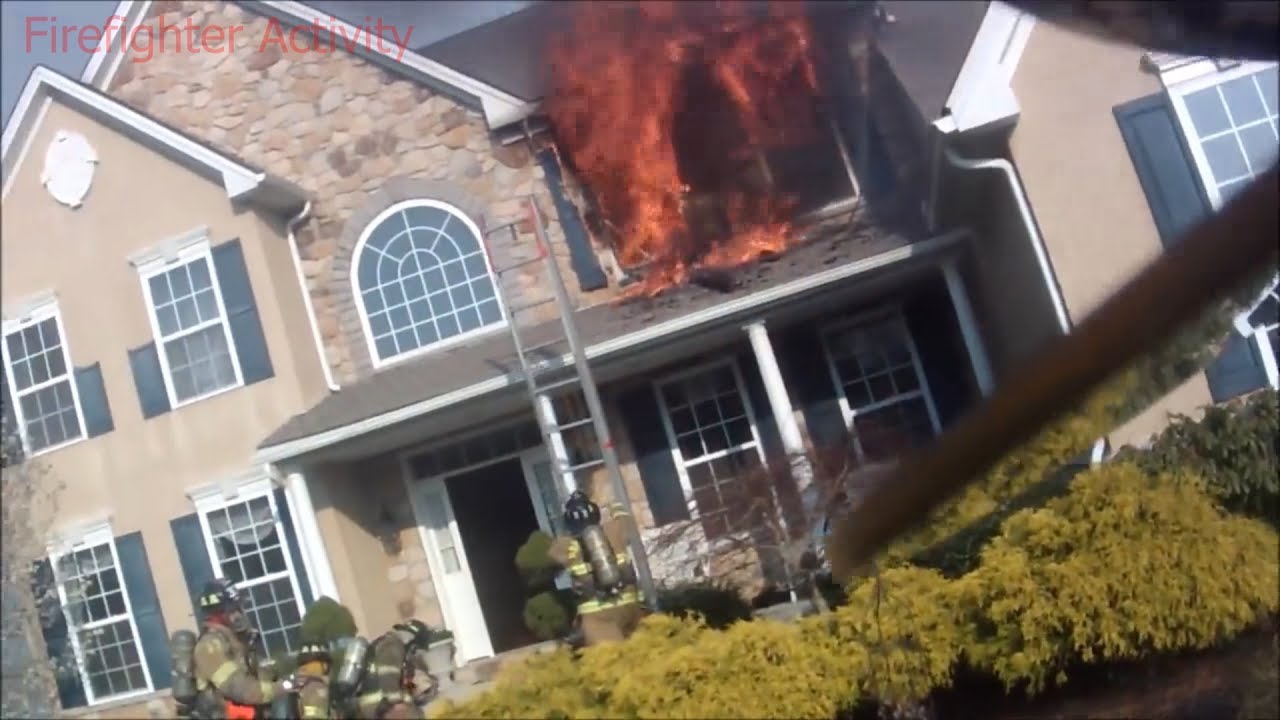 PA Structure Fire Helmet Cam from Firefighter