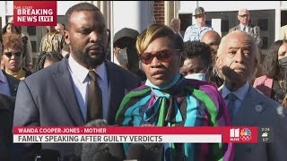 'Never thought this day would come' | Ahmaud Arbery family speaks after 3 guilty in death trial
