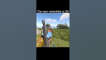 The new motorbike is OP in Rust #rust #rustgame #rustshorts