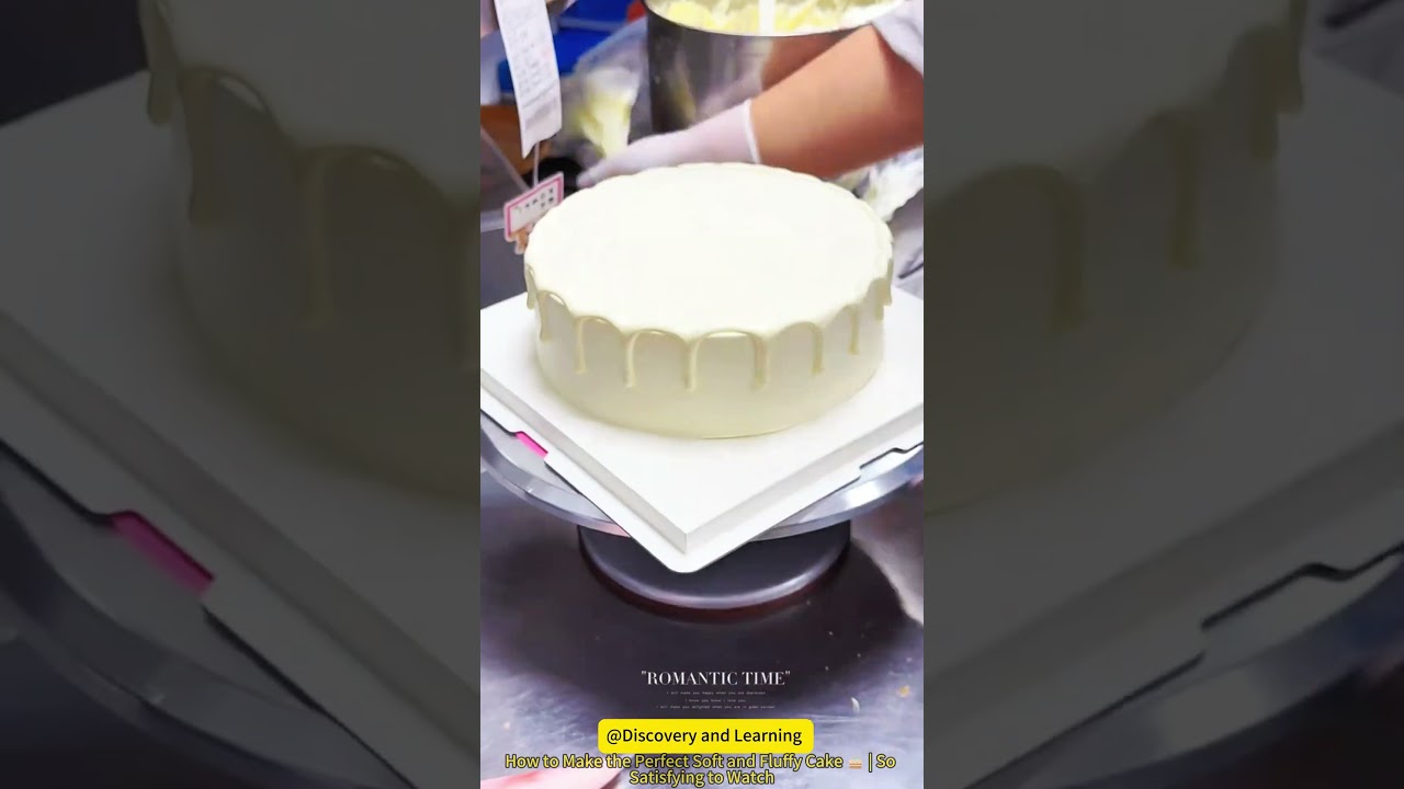 How to Make the Perfect Soft and Fluffy Cake 🎂 | So Satisfying to Watch