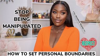 HOW TO SET PERSONAL BOUNDARIES in Relationships & Friendships |Boundaries For Beginners lLUCY BENSON