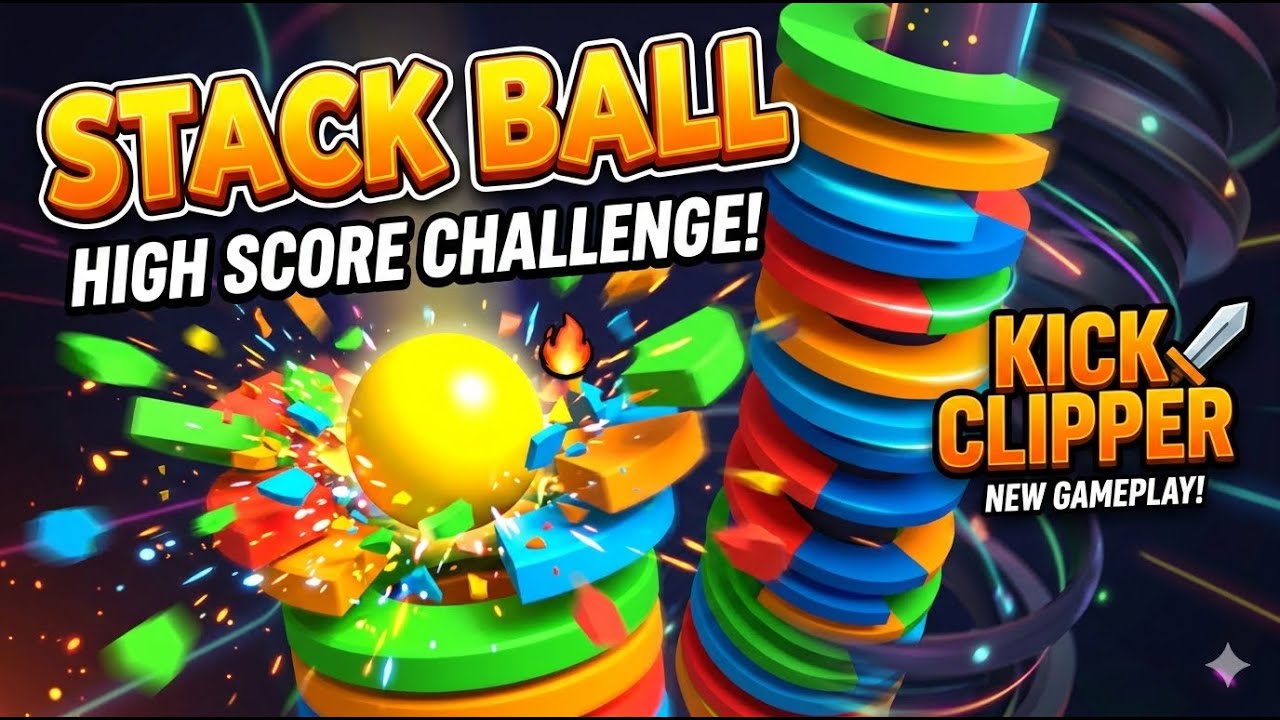 🔴 Stack Ball Live Stream Part 1 | Road to New High Score!