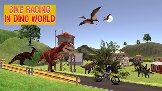 Bike Racing in Dino World screenshot 4