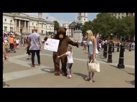 Русский медведь в Лондоне реакция англичан