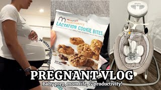 PRODUCTIVE DAY IN THE LIFE | SAHM + 36 WEEKS PREGNANT | NESTING FOR BABY BOY!