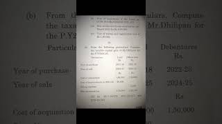income tax law and practice 2 semester question paper in bharathiar university ug examination