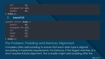 Exploring the Best Practices for Struct Layout in C/C+ +