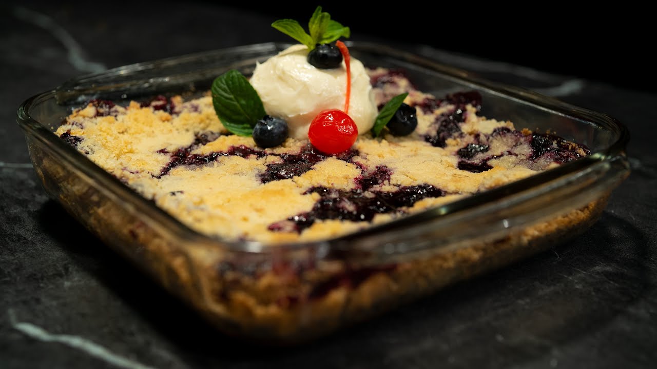 Cook Eat -La Comer | Crumble con arándanos