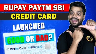 RuPay Paytm SBI Credit Card Launched?| Benefits, Fees Good Or Bad Full Details