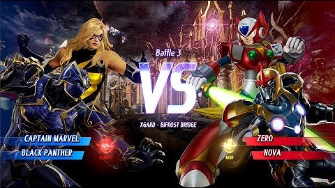 Marvel VS Capcom Infinite - Gameplay Arcade Mode - Black Panther & Captian Mavel  - 60 FPS